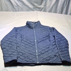 The North Face Womens Blue Ski Jacket with Quilted Design Size S